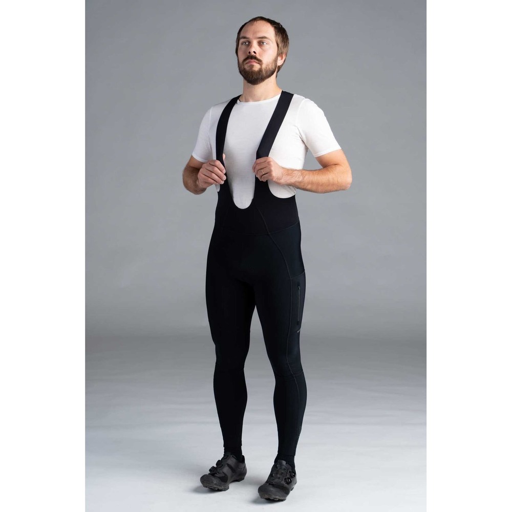 Pactimo‎ Alpine Thermal Bib Tight Black Small New With Tags